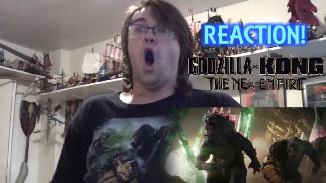 Title card image for video titled SON OF KONG IS BACK! Godzilla X Kong: The New Empire REACTION! Title card image for video titled SON OF KONG IS BACK! Godzilla X Kong: The New Empire REACTION!
