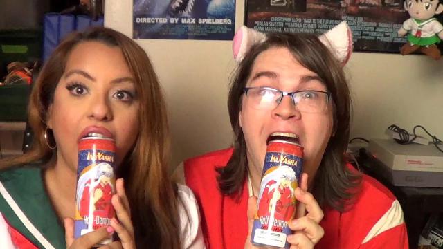 Title card image for video titled InuYasha Half Demon Energy Drink - FOOD CORNER Title card image for video titled InuYasha Half Demon Energy Drink - FOOD CORNER