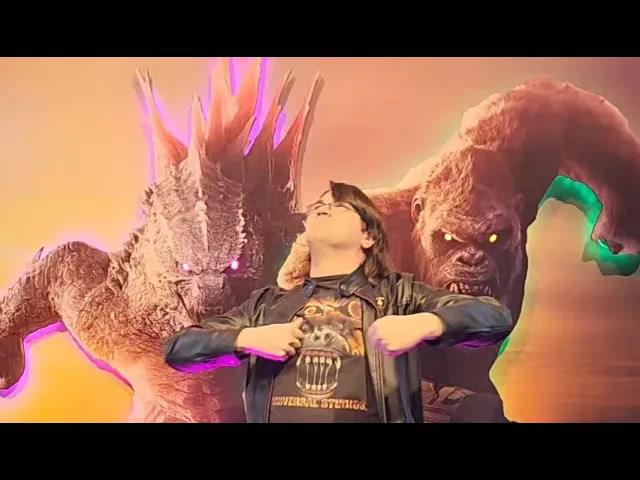 Title card image for video titled My first impressions of Godzilla X Kong: The New Empire (NON SPOILER) OPENING NIGHT